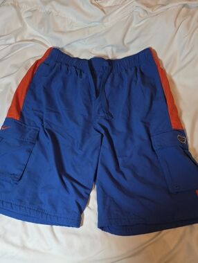 Nike Royal Blue Cargo Shorts Florida Gators Mens Large